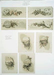 Christmas cards depicting butterflies, birds, flowers, and landscapes.