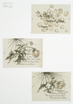 Valentines depicting roses and rose petals.