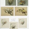 Valentines, Birthday and Christmas cards depicting flowers, butterflies and bees.