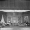 The study in Jacques Virieu's apartment. Setting designed by William E. Castle. NYC: Empire Theatre, 1926.