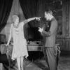 Helen Menken [?] and Basil Rathbone in the stage production The Captive