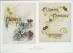 Flower fancies: calendar depicting flowers, ribbon, the moon and sun.