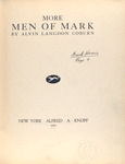 More men of mark