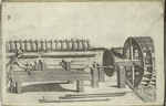 Plate XII. An engine of great service to bore elms or other trees to make pipes to conveigh water, and for other uses.