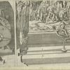 Plate XV. An engine by which galata shall be presented, which shall be drawn upon the water by two dolphins, going in a right line and returning of her self, while a cyclope plaies upon a flajolet.