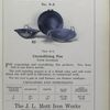 No. 8-A. Crystallizing pans and chemical kettles. Plate 96-X.  Crystallizing pans with handles.