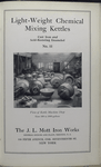 No. 11. Light-weight chemical mixing kettles, cast iron and acid-resisting enameled. View of Kettle Machine shop.