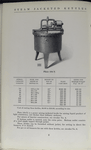 Plate 134-X. Power mixing jacketed kettle for mixing liquid product of light consistency, not thicker than ordinary molasses.