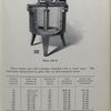 Plate 135-X. Acid resisting enameled kettles with a wood mixer.
