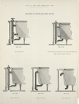 Sections of porcelain-lined baths. Plates 30-D to Plate 34-D.