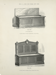 Cabinet work for baths. Plates 42-D and 43-D.