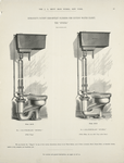 Demarest's patent side-outlet flushing rim cistern water closet. The Hygeia. Plates 49-D and 50-D.