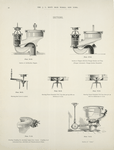 Sections of the hardwares. Plates 66-D to 72-D.