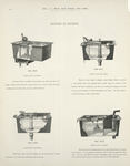 Sections of cisterns. Plates 98-D to 101-D.