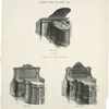 Cabinet work for bidet pan. Plates 134-D to 136-D.
