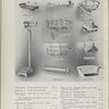 Plate 3549 - A to Plate 3610 - A. Comb and brush holder, sponge  holder, bath seat and bathroom scale