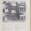 Plate 3634 to Plate 3653 - A. Paper holder, bathroom stool, paper cabinet and bathroom chair