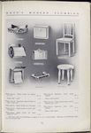 Plate 3634 to Plate 3653 - A. Paper holder, bathroom stool, paper cabinet and bathroom chair