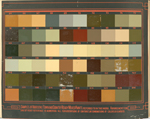 Samples of Harrison's town and country ready mixed paints.