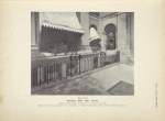 Wrought iron area railing. [Plate 317-N].