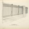 Wrought iron railing. [Plate 335].
