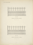 Wrought iron railing and posts. [Plates 344-N and 345-N].