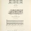 Dwarf railing. [Plate 388-N] ; Wrought iron dwarf railing. [Plate 389-N] ; Wrought iron dwarf railing, with cast iron ornaments. {Plate 390-N].