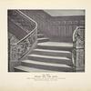 Wrought iron stair railing. [Plate 406-N].