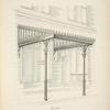 Iron and glass awning. Plate 412-N.