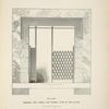 Wrought iron sliding and folding gates in two halves. Plate 422-N.