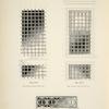 Wrought iron window grilles. Plates 452-N, 453-N and 454-N.