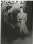 Karl Light as Ferdinand, Royna Sue Klotzkin as Constance, Yes Is For a Very Young Man at Princeton, July 26, 1948