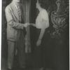 Karl Light as Ferdinand, Royna Sue Klotzkin as Constance, Yes Is For a Very Young Man at Princeton, July 26, 1948