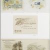 Notes from Mendelssohn; Morning Prayer [musical notation with verse and illustrations of trees and landscapes].