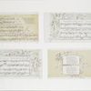 A Garland of Songs : A New Year's Song. [Musical notation and lyrics with illustrations of angels, ribbon, and flowers.]
