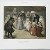 Prize Babies Walking Match. [Babies and young girls with their mothers, prepared for the match.]