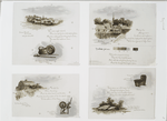 Mayflower Memories of Old Plymouth by Louis K. Harlow : Glimpse of Plymouth from the South, looking from Cannon Hill; The Miles Standish Home, Duxbury, Mass.; Myles Standish' Sword, Pot and Platter, Brought in the Mayflower; Old Wharf at Baptist Church; Pulpit Rock, Clark's Island where the Pilgrims spent their first Sabbath; The Cradle Peregrine White was rocked in, the first child born in the Colony.