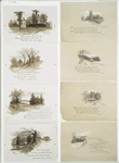 The Bryant House, Cummington, Mass.; Approach to the Homestead, Cummington, Mass.; Trees, Roslyn, L.I.; Bit at Cedarmere, Roslyn, L.I.; Glimpse of the Long Island Sound, Roslyn, L.I.; The Brook, Cummington; Bridge, Cedarmere [with text by W.C. Bryant.]