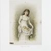Daffy-down-dilly [portrait of girl with daffodils gathered in her dress.]