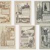 New York Calendar 1890, July - December : General Grant's Tomb, Riverside Park and the Hudson, Central Park, The Belvedere, The Obelisk, The Lake, Trinity Church and Wall Street, Washington Statue, The Cathedral, The Vanderbilt Mansions, Fifth Ave., East River and Brooklyn Bridge, New York Past and Present, Farragut Monument.