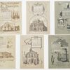 Philadelphia Calendar, 1890, January - June : The Historical Society, The Old Swede's Church, Pennsylvania Academy of Fine Arts, The New City Hall, Lincoln Monument, Bridge and Tunnel Fairmount Park, Ridgeway Library, Carpenter's Hall, The New Post Office, Benjamin Franklin's Grave.