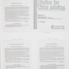 Studies for China Painting : Oranges, Nasturtium, Clematis [text.]