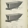 Mott's Painted Iron Bath Tubs with patent overflow.