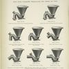 Short Round Flushing-Rim Porcelain-Lined Iron Hoppers and Traps.