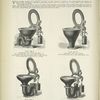 Valve Hopper Closets, Porcelain-Lined.
