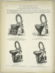 Valve Hopper Closets, Porcelain-Lined.
