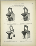 Valve Hopper Closets, Porcelain-Lined.