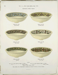 Decorated Wash Basins. # Design No. 480,485,479,593,544,773.