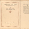 Samuel Taylor Coleridge.