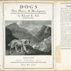 Dogs: their history and development.